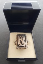 Siegelring 800er Silber von