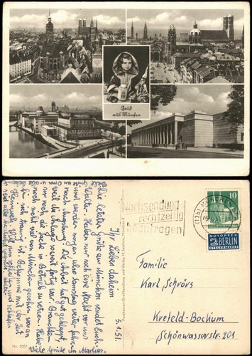 München mehrbildkarte mit - münchen,