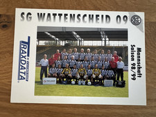 Mannschaftskarte SG Wattenscheid 09 1998/99 98-99 | MK