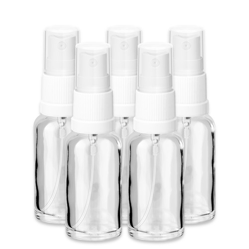 Glasflasche klar ml - klar, mit