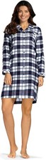 Damen flanell nachthemd - damen,