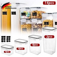 Vorratsdosen mit Deckel Luftdicht Aufbewahrungsbox Frischhaltedosen 14er Set