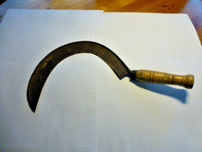 Alte antike geschmiedete Handsichel Sichel Handsense Sense Ca. 100 Jahre