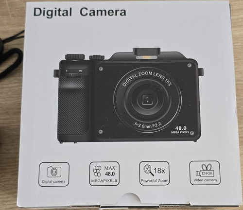 Digitalkamera 18x zoom - digitalkamera, 48