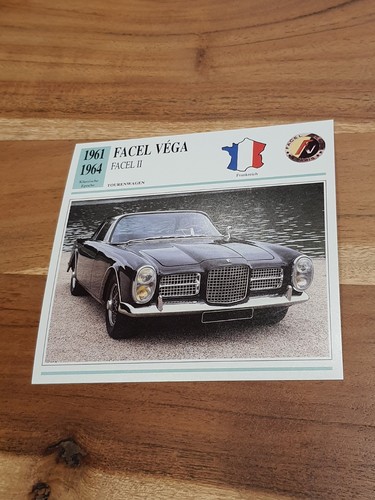 Facel vega geschichte - facel, &