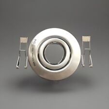 Paulmann Einbaustrahler Mr11/Gu4 Eisen gebürstet Deckenspot Rahmen Ø85mm Gehäuse