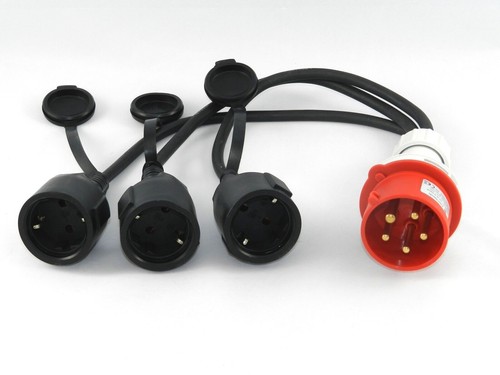 Cee adapter starkstrom 16a - adapter,