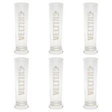 6x Veltins Cup Bierglas Glas