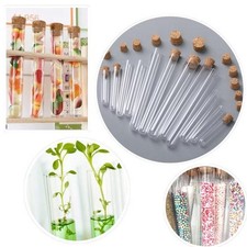 Reagenzglas mit Korken Set