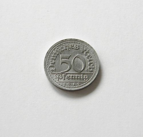 Weimar pfennig 1919 j - e,,