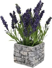 Künstliche Blumen in Topf