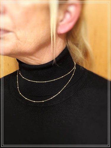 Goldkette trend halskette - goldkette,
