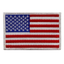 American flag embroidered - american,