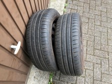 2xkomplette Sommerreifen+Felgen 195/60R15 88H für Kia Carens,X-Trek,Magentis