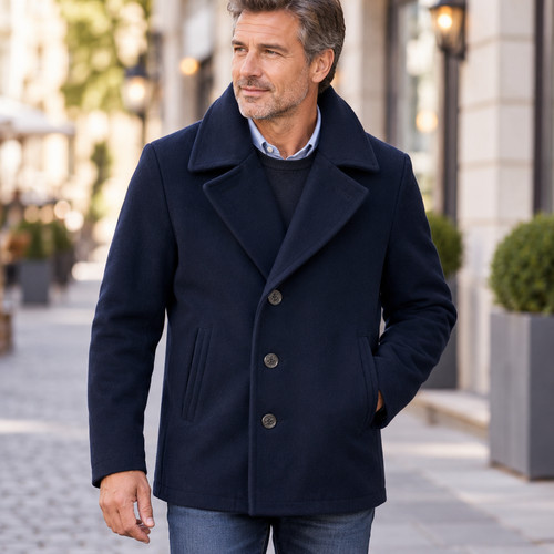 Boden herren wollmantel - herren,