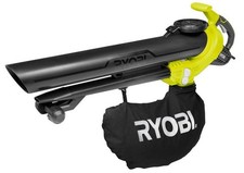 Ryobi RBV3000CESV Laubsauger Elektro-Laubsauger Laubhäcksler Laubbläser 375km/h