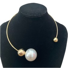 Halsreif mit Perle Damen