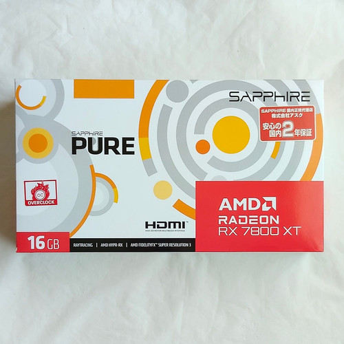 Sapphire pure radeon 7800 - rx,