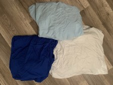 3 Spannbettlaken Bettlaken für Kinderbett Größe ca. 60 x 120  bis 70 x 140 cm