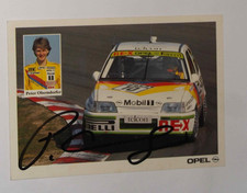 AK signiert Peter Oberndorfer Opel Kadett GSi 16V DTM 1989 Opel Team Irmscher