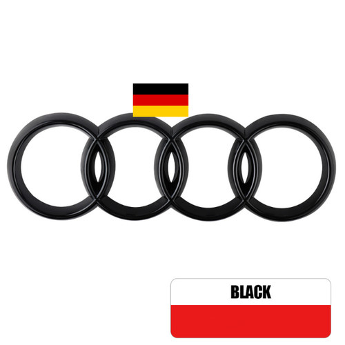 Audi ringe emblem abdeckung - 4,