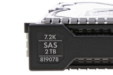 HP 2 TB 3,5" 12G SAS HDD @7,2k für DL360 Gen9, DL380 Gen9 u.a. // 819078