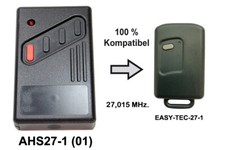 Ersatz Handsender 27,015 MHz. AM 1 Kanal für DX27 LW27 AHS27-01 Normstahl Genie