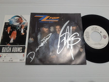 ZZ TOP Autogramm Vinyl 7'
