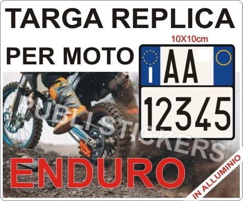 Alu replik schild für - alu,