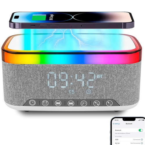 Digitaler radiowecker mit - digitaler,