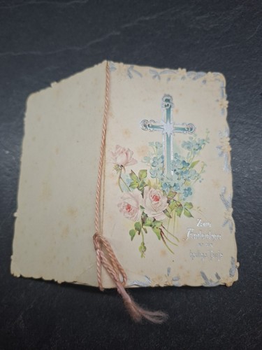 Taufbrief 1905 beschrieben