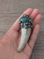 Ketten Anhänger Rinderhorn