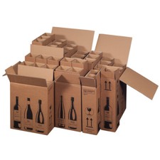 Flaschenversandkarton - ,