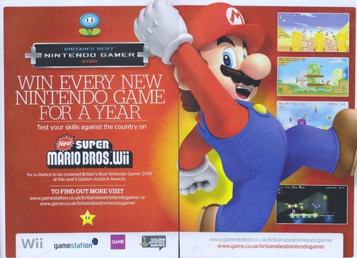 Super mario bros - mario, wii