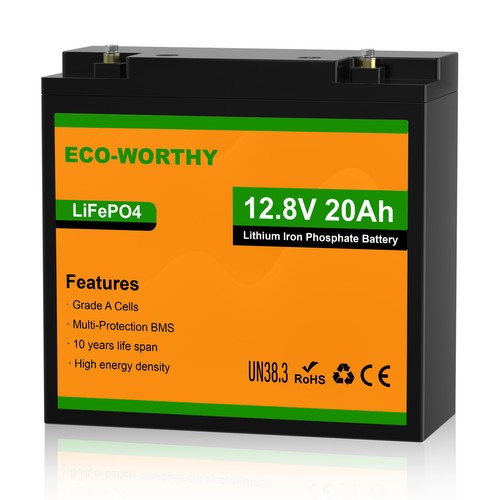 Eco worthy 12v 20ah - eco-worthy,