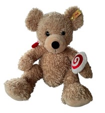 STEIFF®  111549 Teddybär Fynn mit Mütze und Lolli Kuscheltier Bär Stofftier