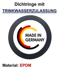 Gummi flachdichtung epdm - flachdichtung, g3/8