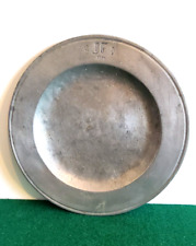 Antike zinnwandteller JF 1670