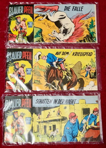 Blauer pfeil konvolut hefte - pfeil,