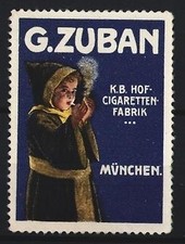 Künstler-Reklamemarke Ludwig