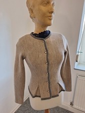 Litzlfelder Trachten Jacke  Janker Gr.34 NP 299.- Neu  passt zum Dirndl taupe