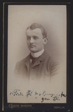 -122a❚ CDV Foto, Student , Berlin , BESCHRIFTET