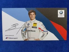 Bruno Sprengler DTM Autogrammkarte BMW