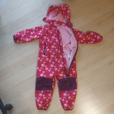 Softshell overall angeraut