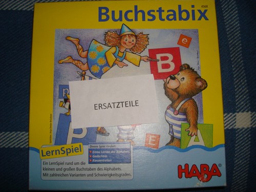 Ersatzteile haba buchstabix - ersatzteile,