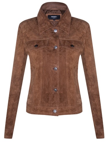 Damen hellbraun wildleder - hellbraun,