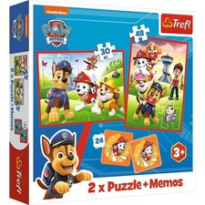 Trefl 93337 - 2 in 1 Puzzles +