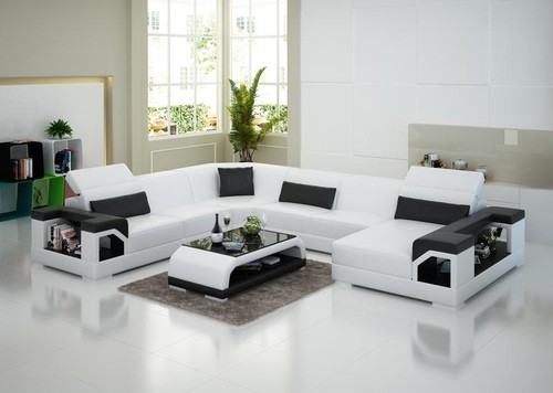 Wohnlandschaft moderne ecksofa - wohnlandschaft,