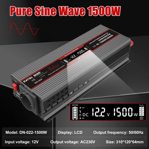 1500w 3000w reiner sinus - 1500w,