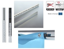 spirella Teleskopstange Duschvorhangstange Duschstange Duschvorhangschiene Klemm